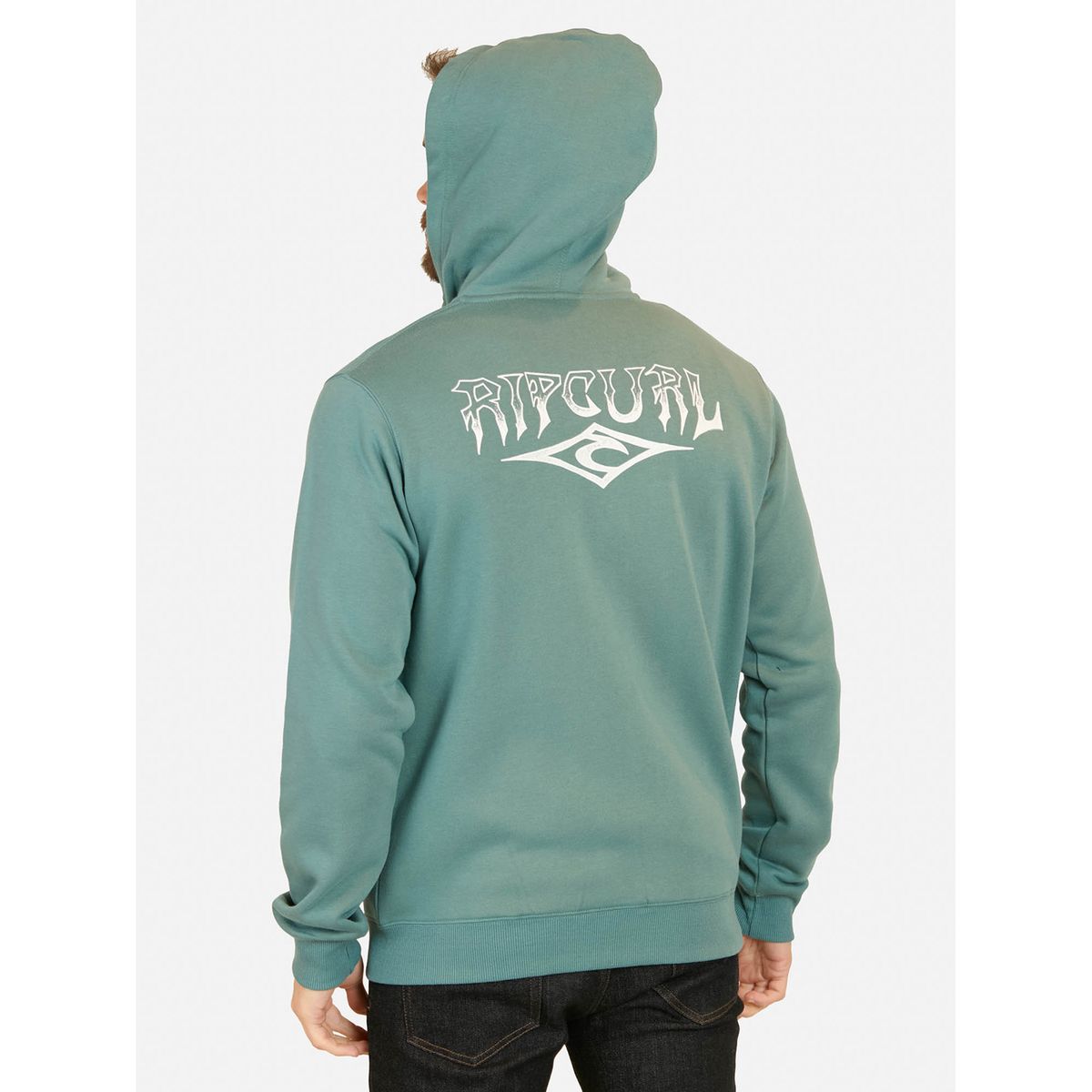 RIP CURL - Polera Fullzipper Algodón Hombre Rip Curl