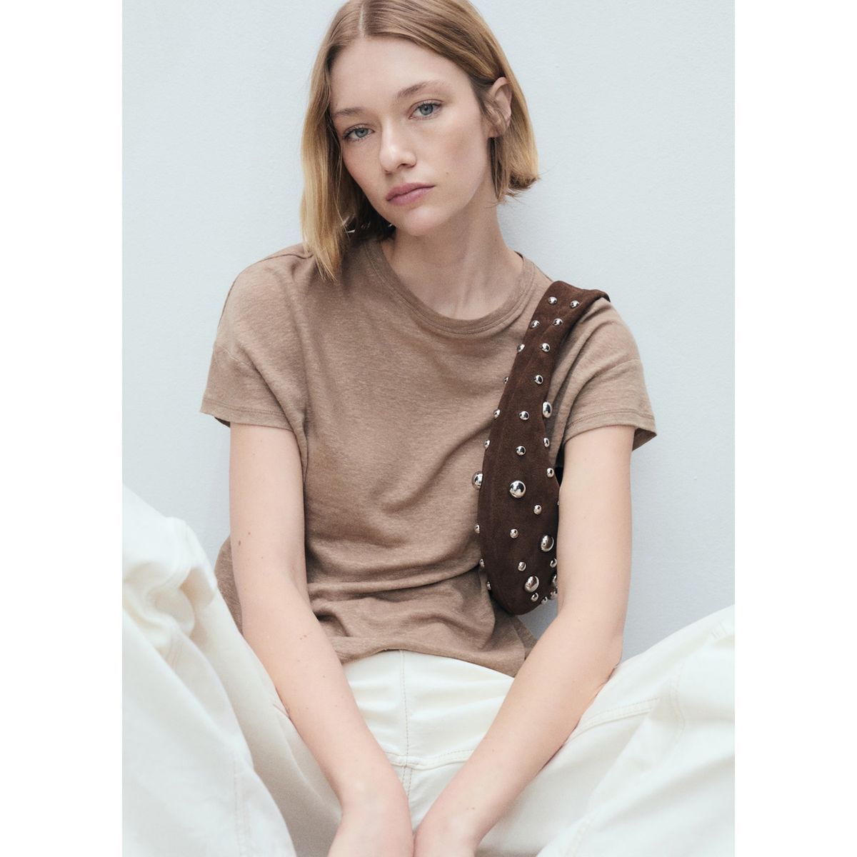 MANGO - Polo Manga Corta Mujer Mango