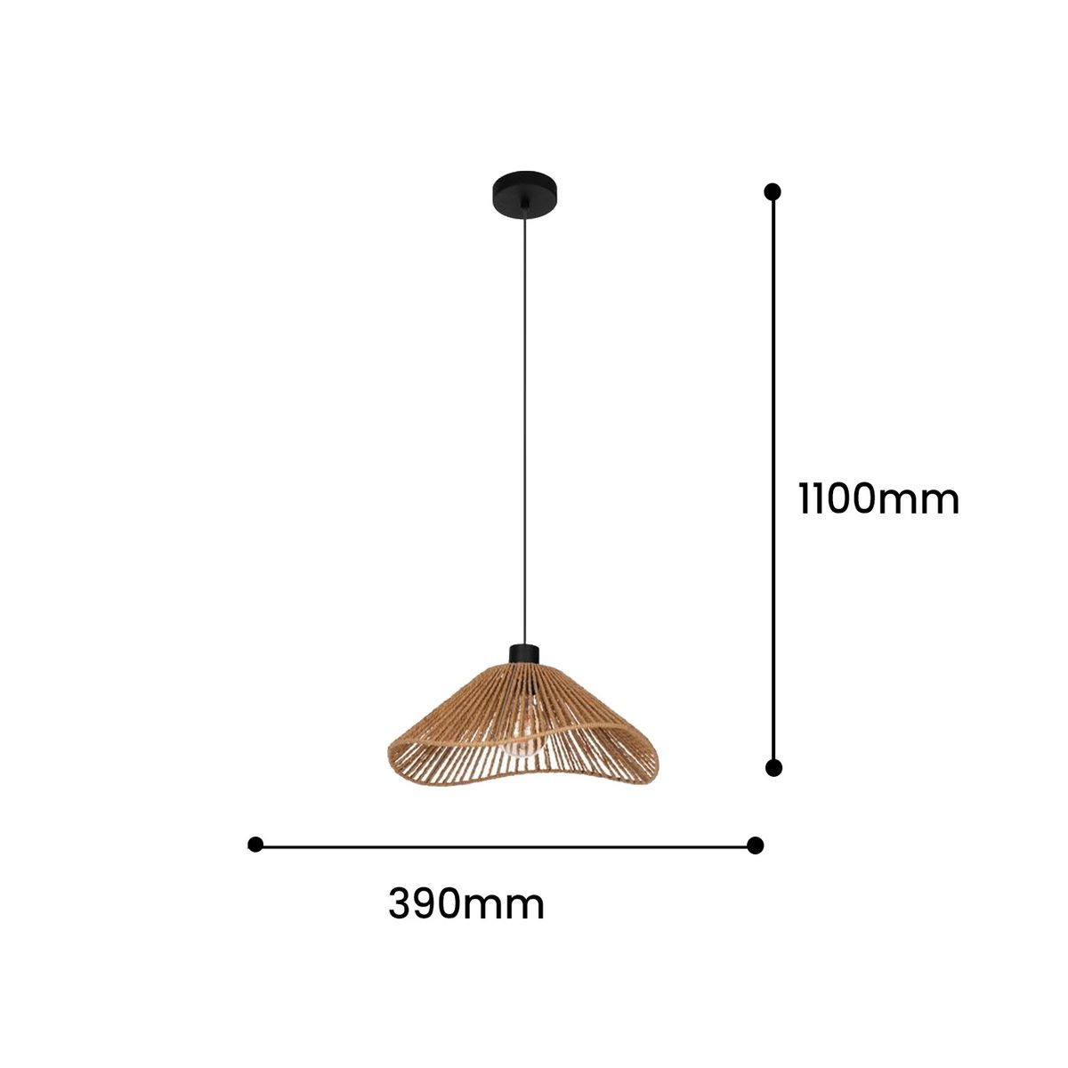 EGLO - Lamp Colg Lavister 60w D390