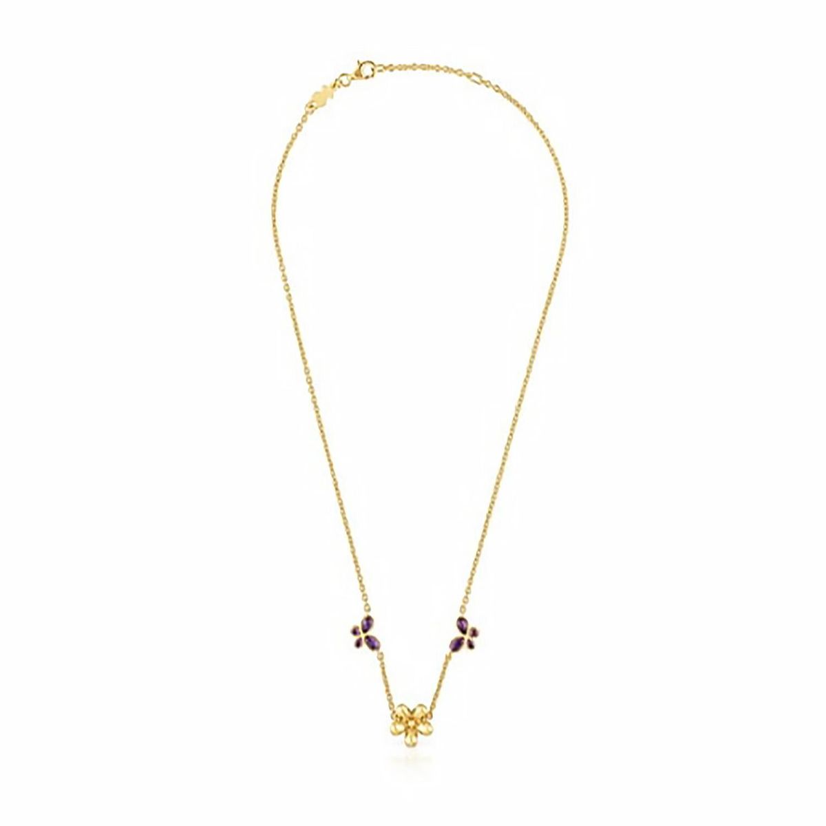 TOUS - Collar Daisy Flor 2 Amatista  