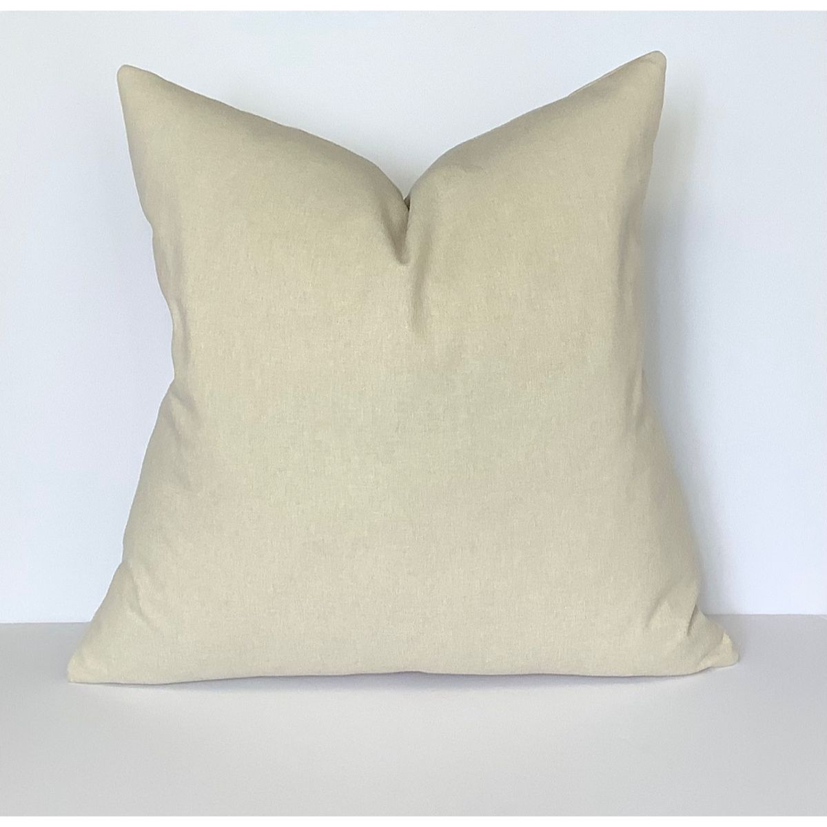 BASEMENT HOME - Cojín De Sala Lino Hueso 55x55 Cm