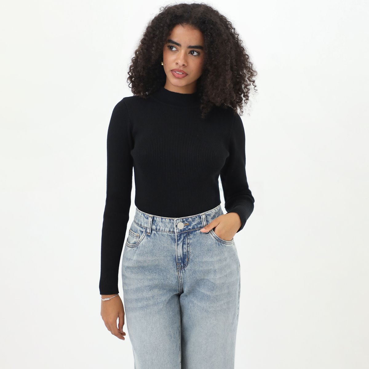 DENIMLAB - Chompa Casual Mujer Denimlab