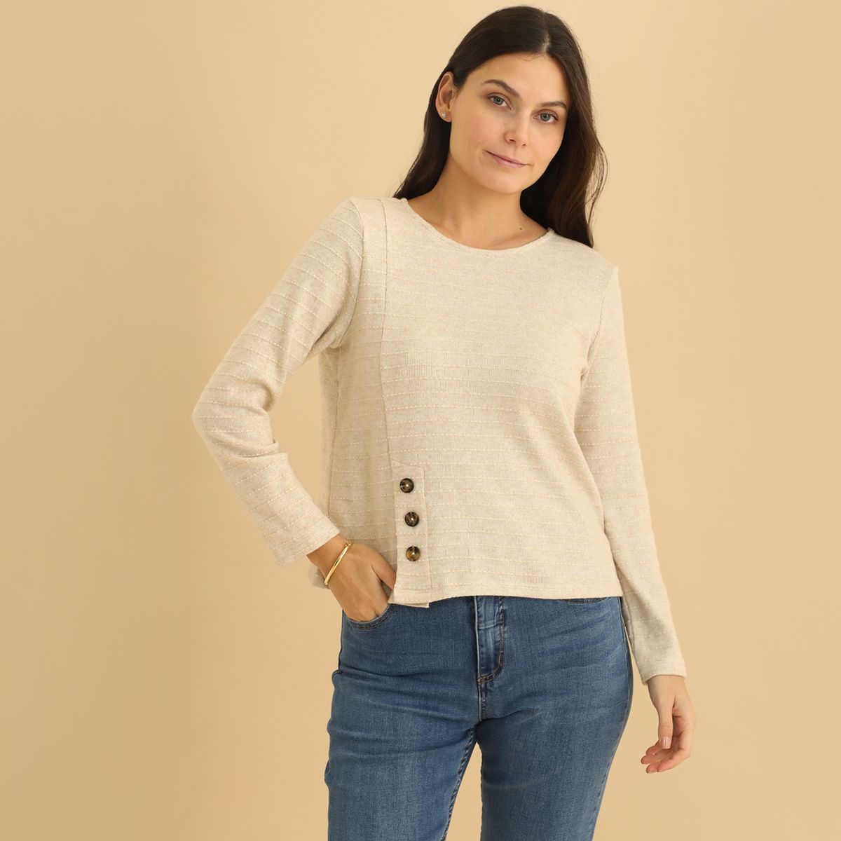 NEWPORT - Chompa Casual Mujer Newport