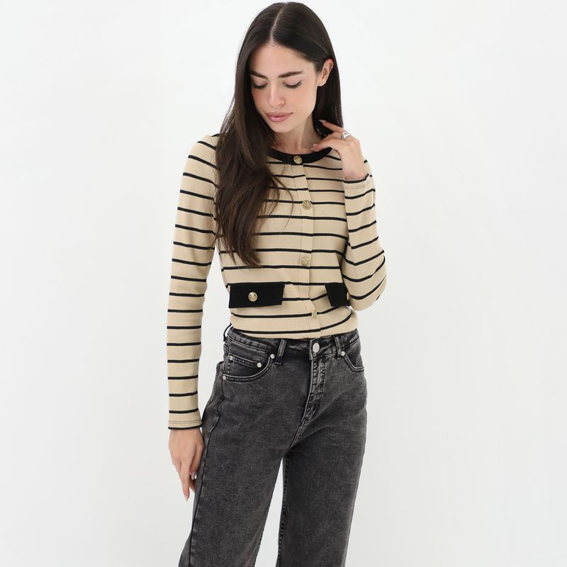 ELLE - Polo Casual Mujer Elle