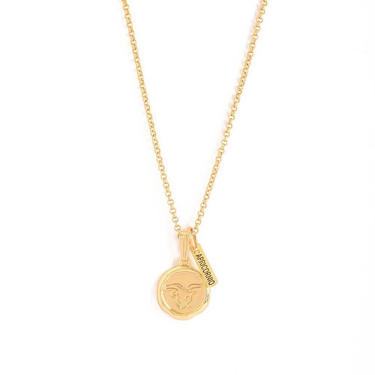 AMPHORA - Collar  Capricornio Dorado Mujer  Mujer Amphora