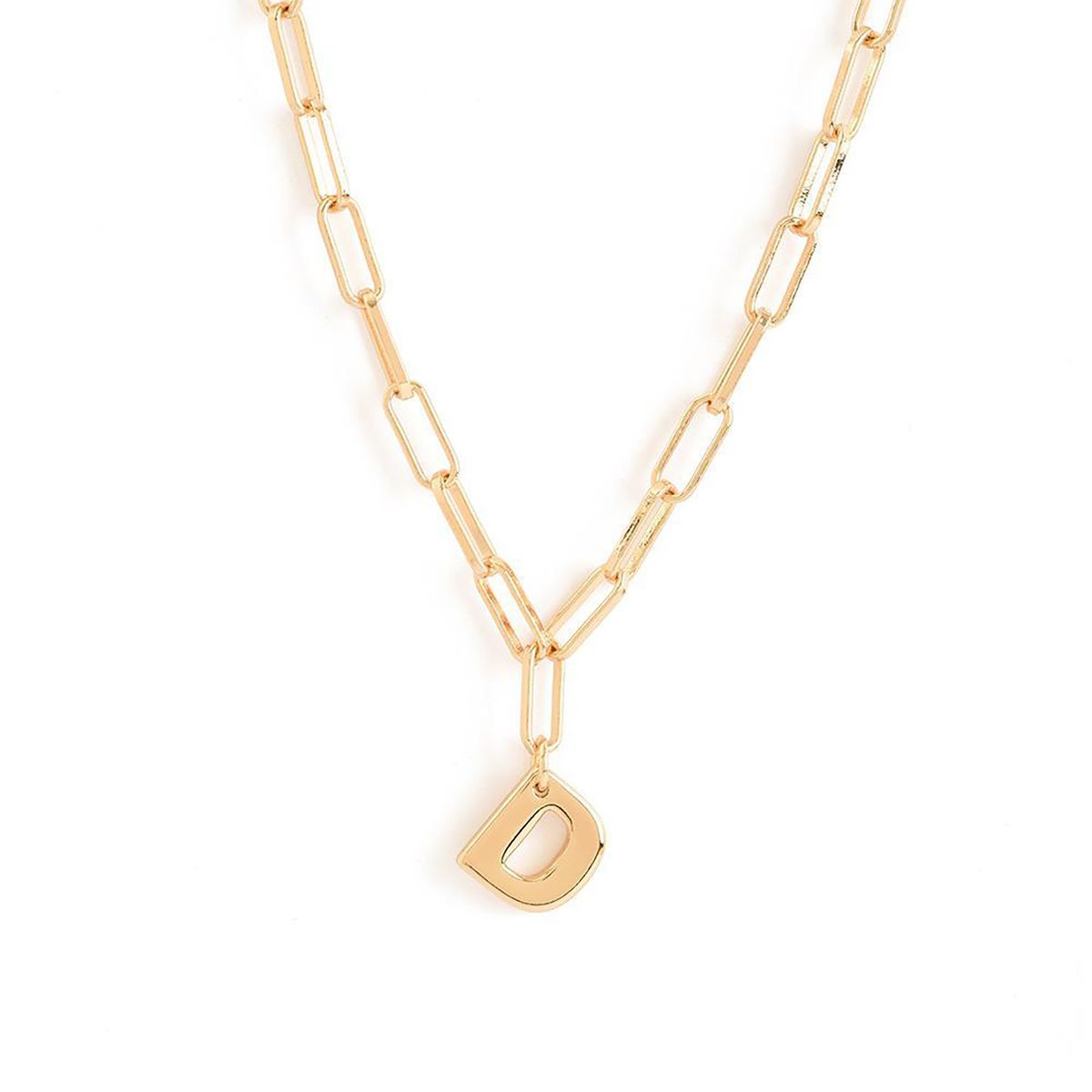 AMPHORA - Collar  Inicial D Dorado Mujer  Mujer Amphora