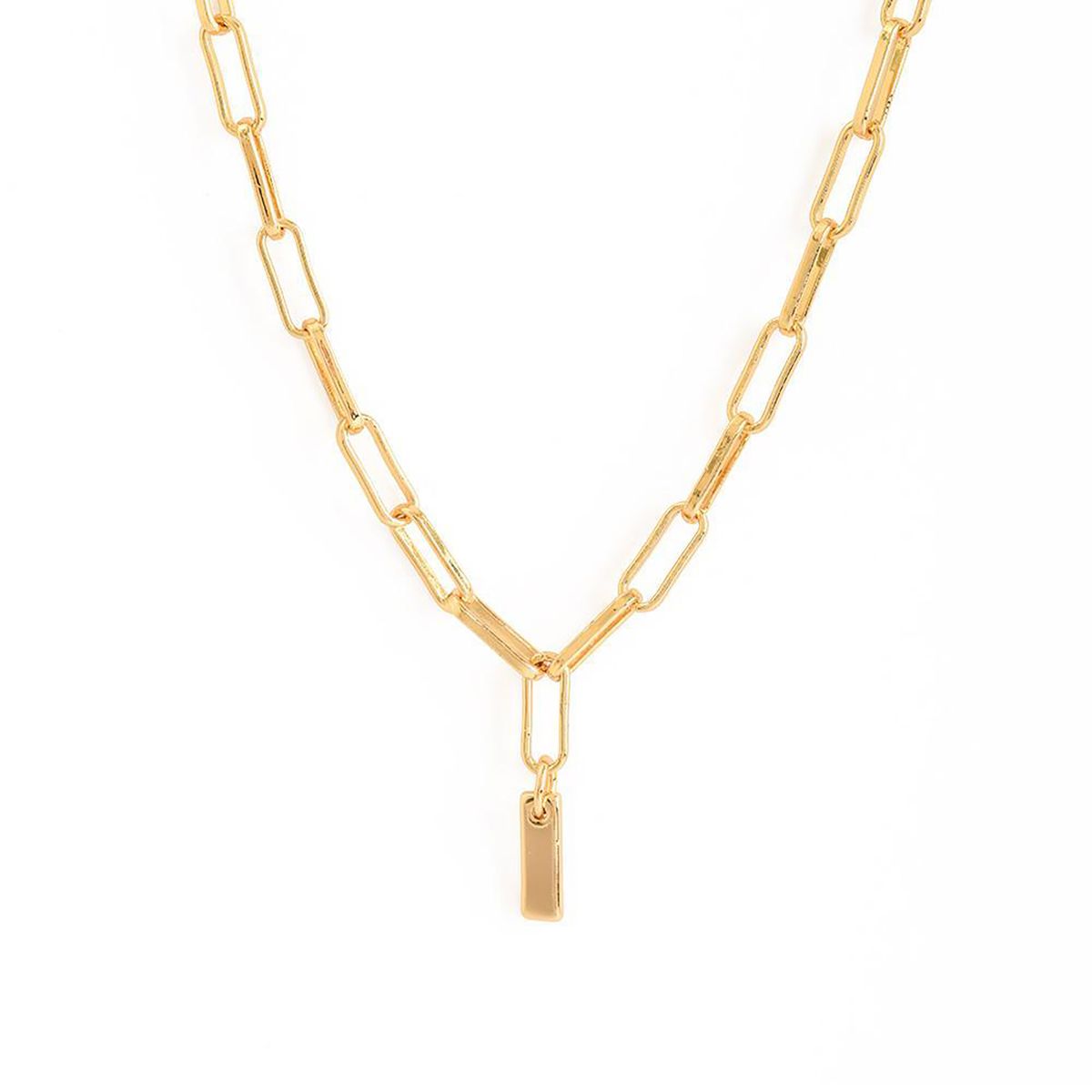 AMPHORA - Collar  Inicial I Dorado Mujer  Mujer Amphora