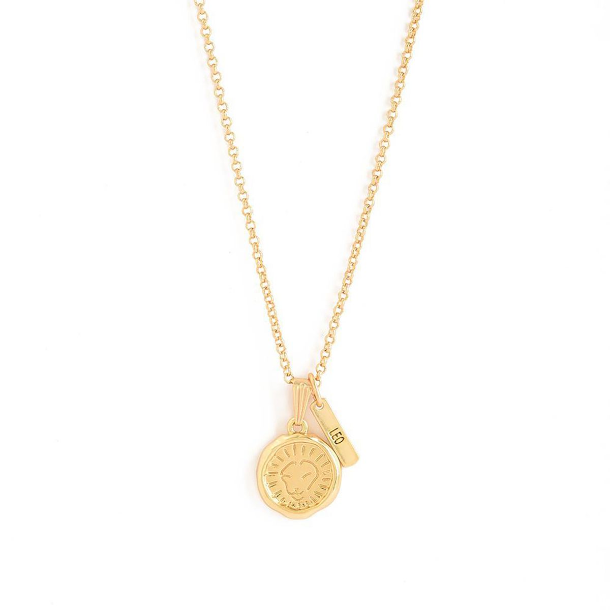 AMPHORA - Collar  Leo Dorado Mujer  Mujer Amphora