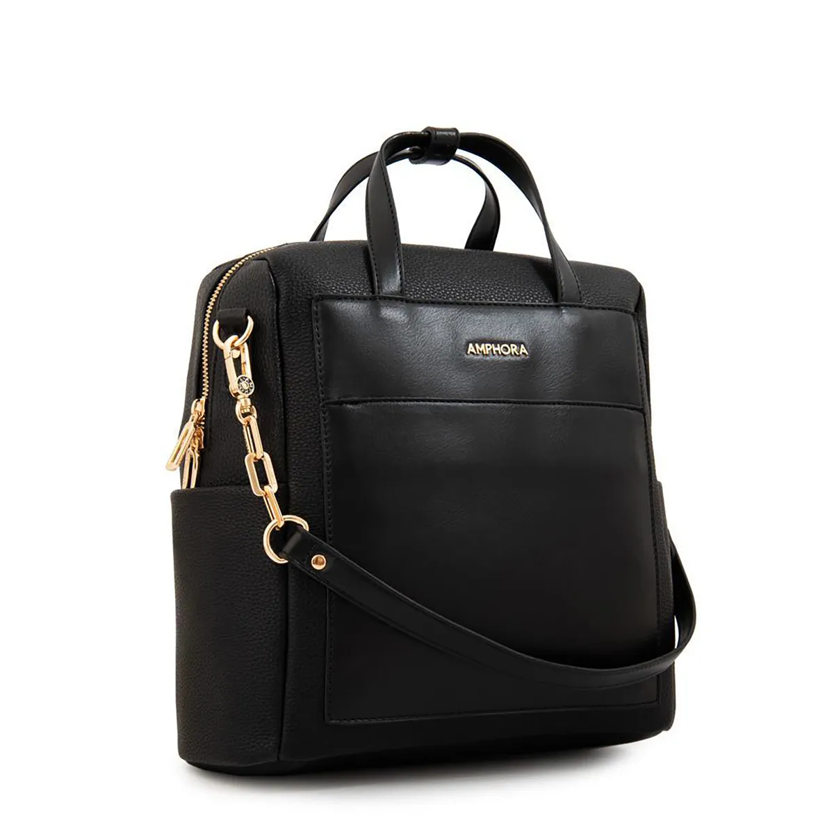 AMPHORA - Mochila  Madrid Negro Mujer Amphora