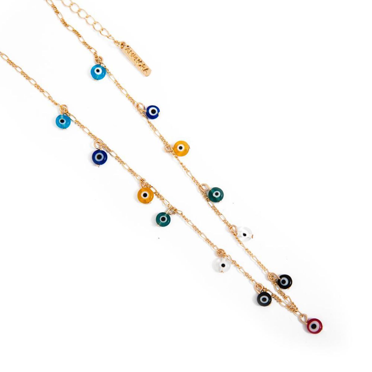 AMPHORA - Collar  Ojo Dorado Mujer  Mujer Amphora