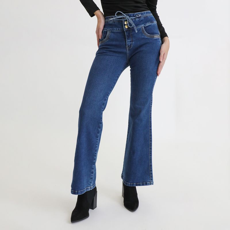 MOSSIMO - Jean Flare Mujer Mossimo