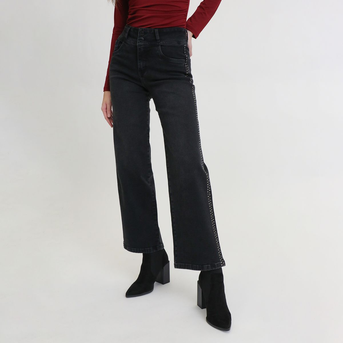 MOSSIMO - Jean Straight Mujer Mossimo