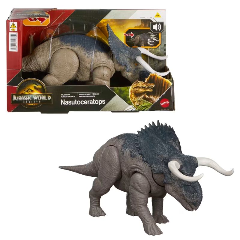 JURASSIC WORLD - Jurassic World Dinosaurio De Juguete Rebirth Rugido Salvaje