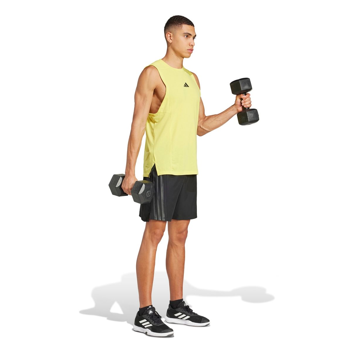 ADIDAS - Shorts Training Hombre Adidas D4t 3 Stripes