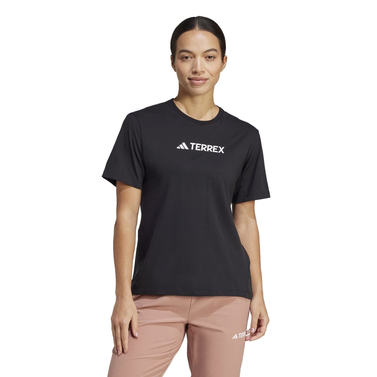 ADIDAS - Polo Senderismo Mujer Adidas Terrex Classic Logo T-shirt