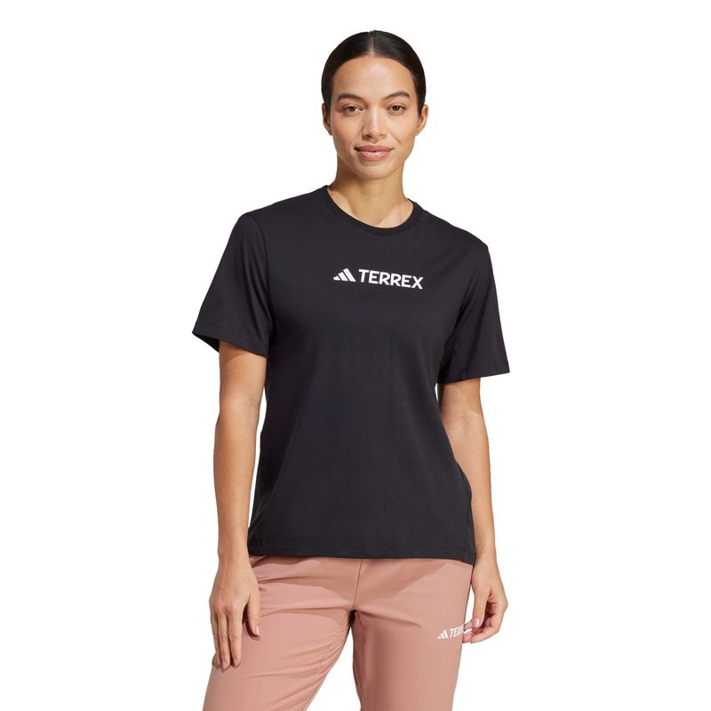 ADIDAS - Polo Senderismo Mujer Adidas Terrex Classic Logo T-shirt