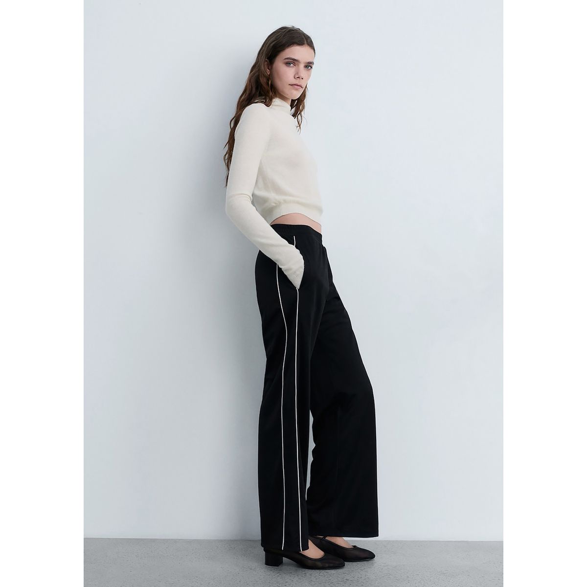 MANGO - Pantalón Jogger Mujer Mango