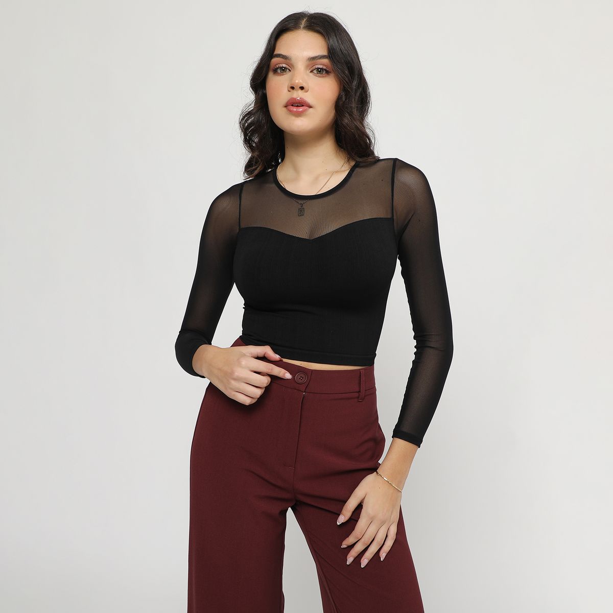 SYBILLA - Polo Casual Mujer Sybilla