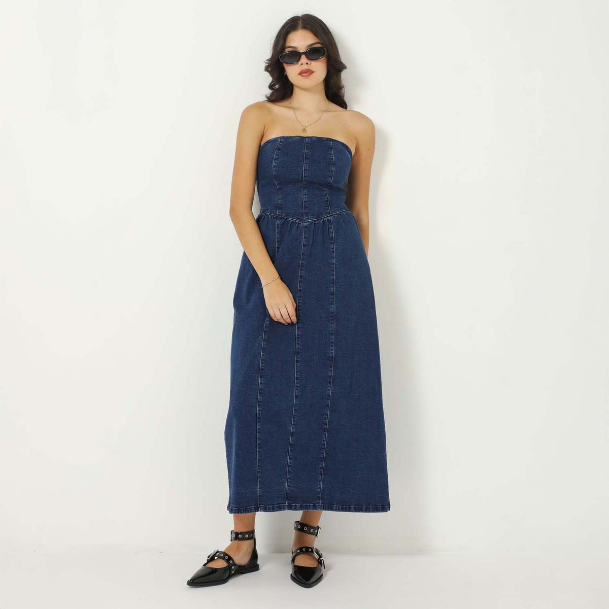 SYBILLA - Vestido Denim Mujer Sybilla