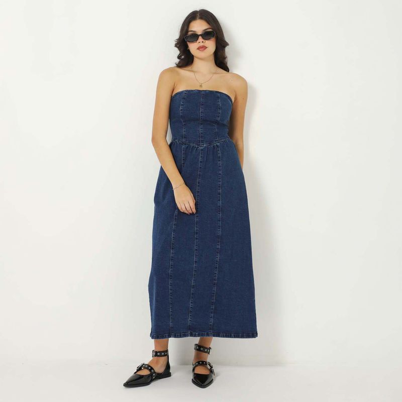 SYBILLA - Vestido Denim Mujer Sybilla