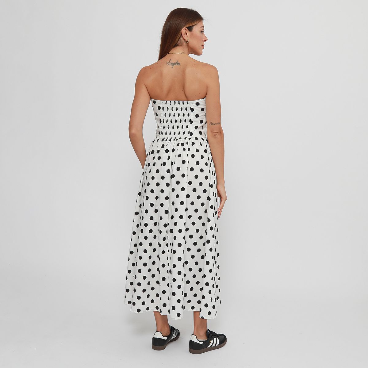 BASEMENT - Vestido Largo Mujer Basement