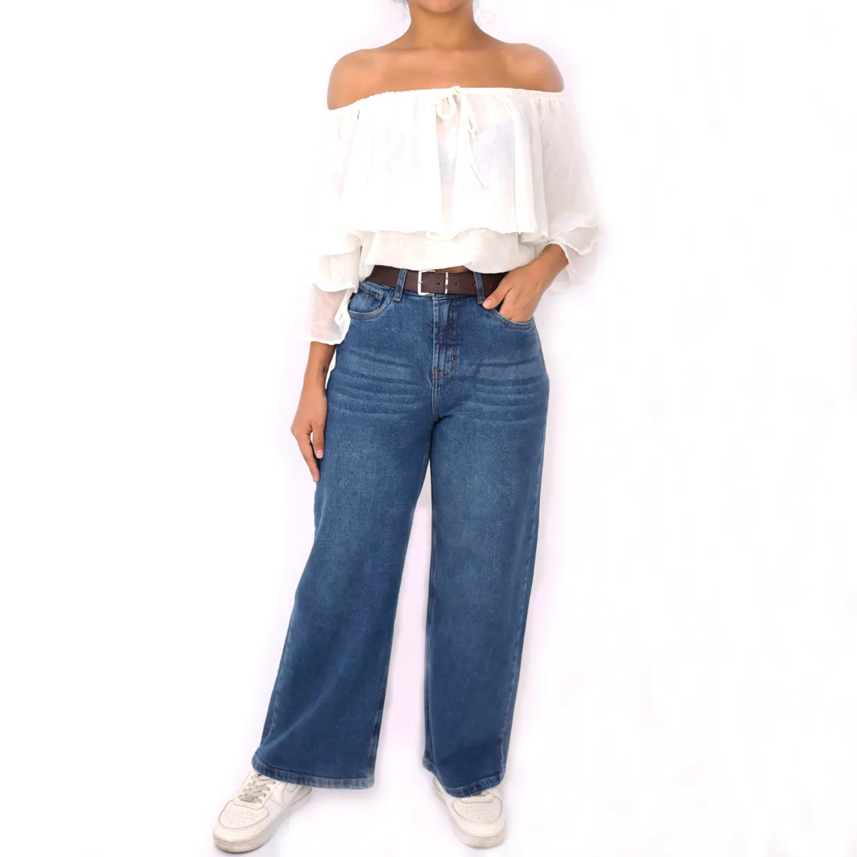 KAYRA POBLET - Jean Mujer Culotte Comfy C