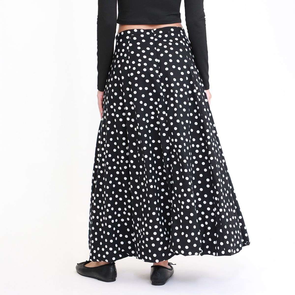 SYBILLA - Falda Larga Globo