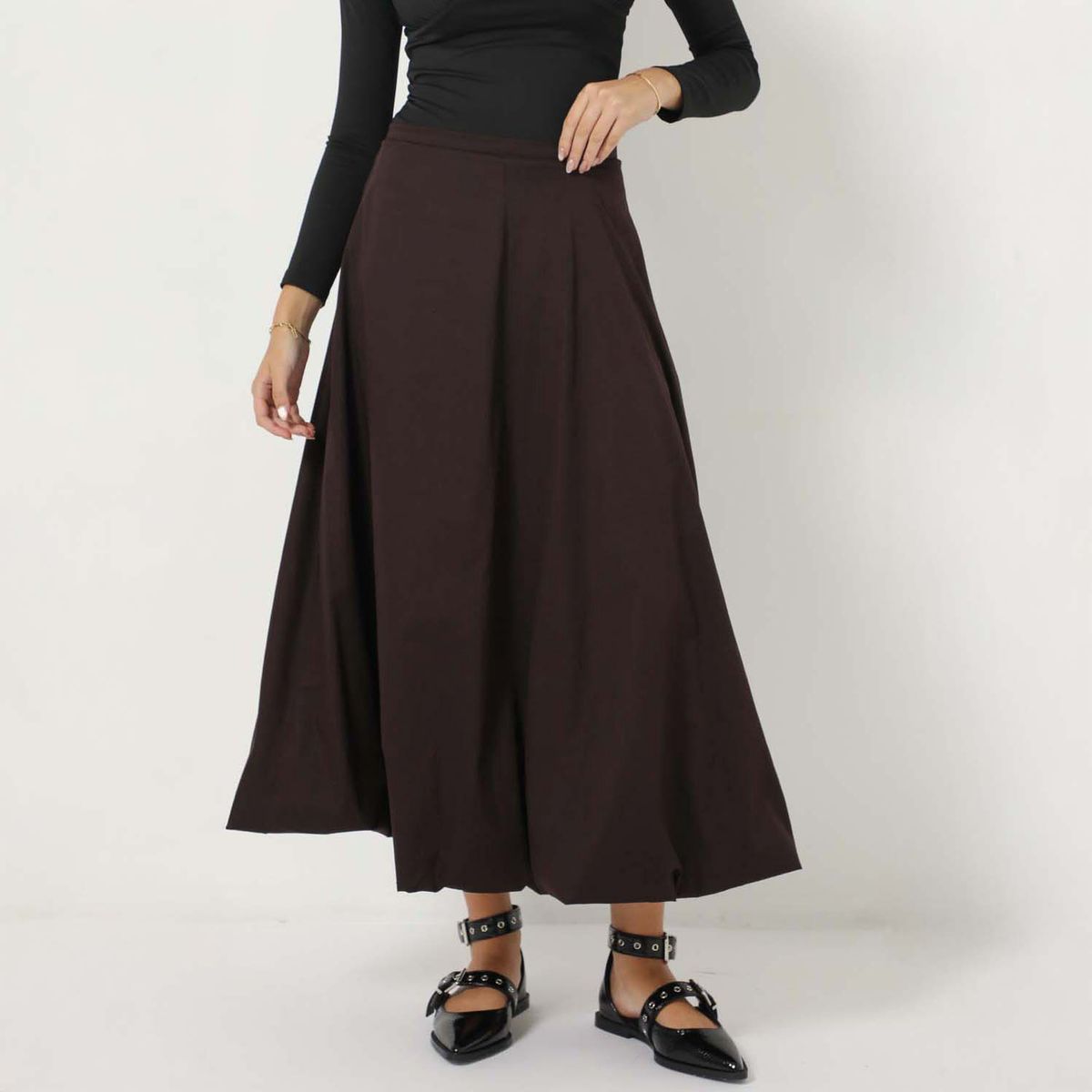 SYBILLA - Falda Larga Globo