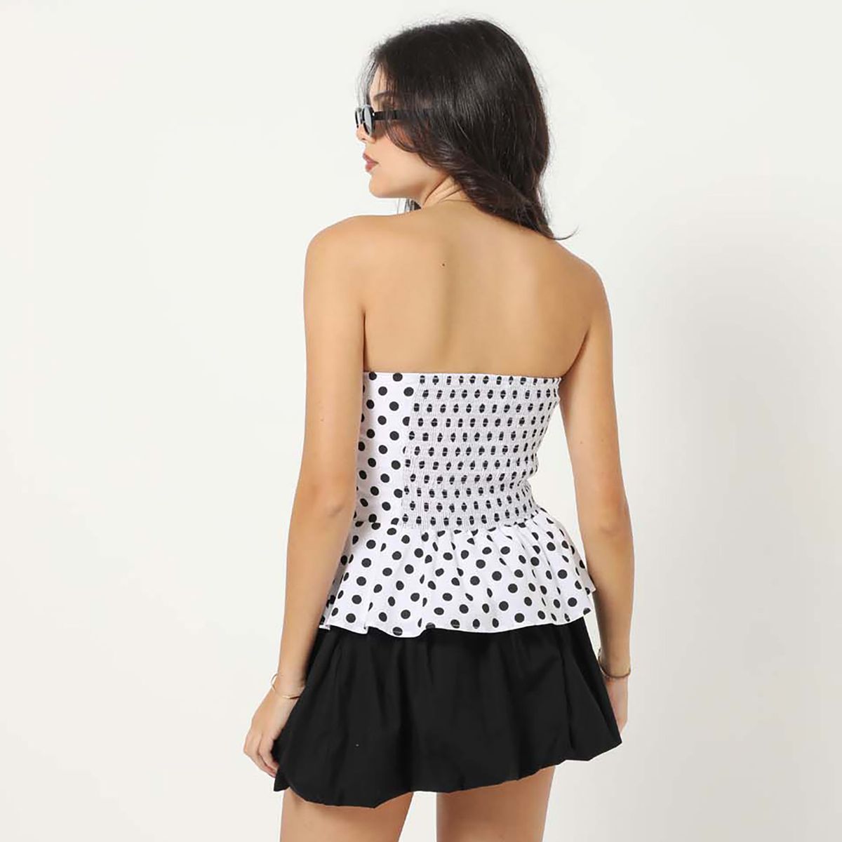 SYBILLA - Top Peplum