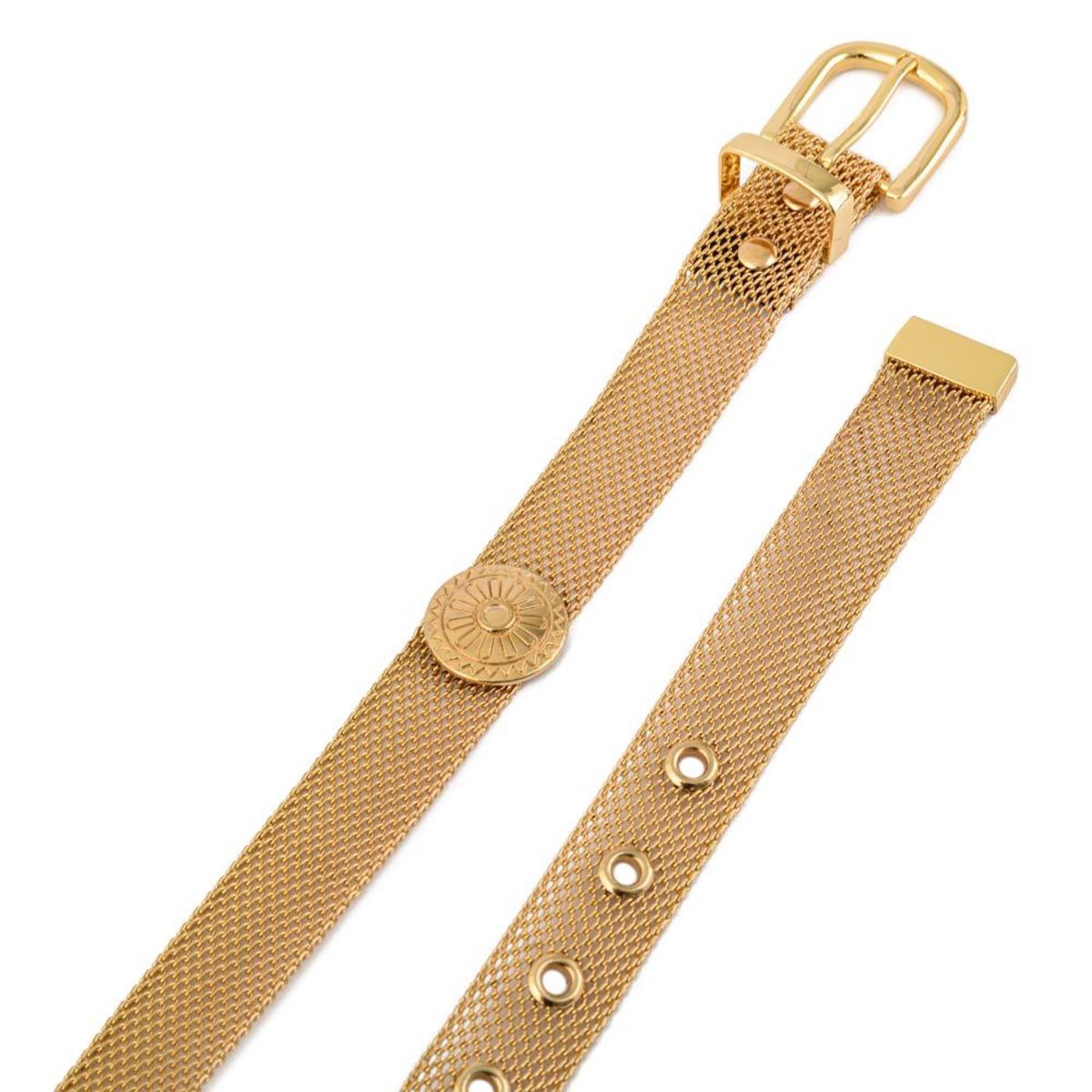 AMPHORA - Cinturón Leipzig Dorado Amphora