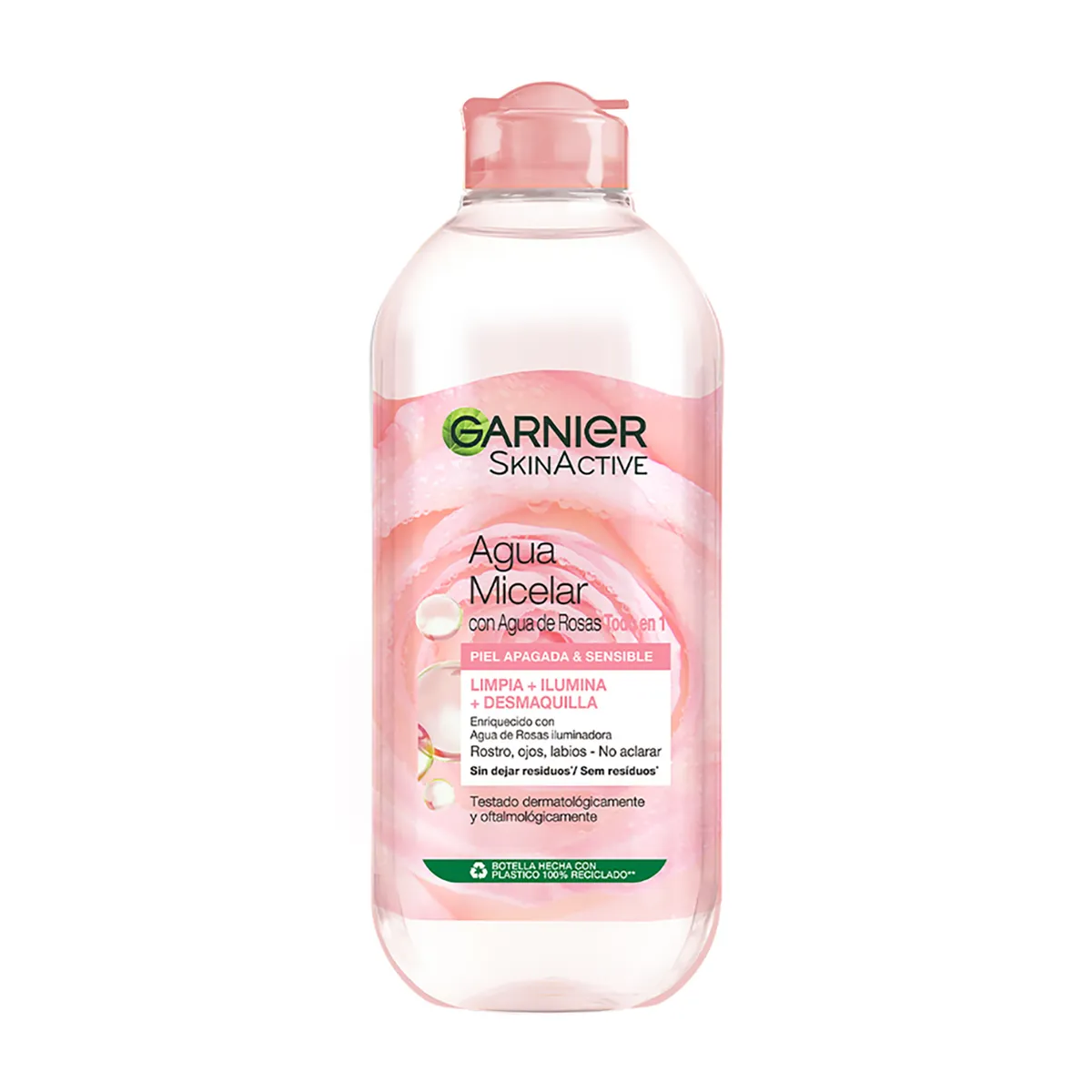 GARNIER - Agua Micelar De Rosas 400ml Garnier
