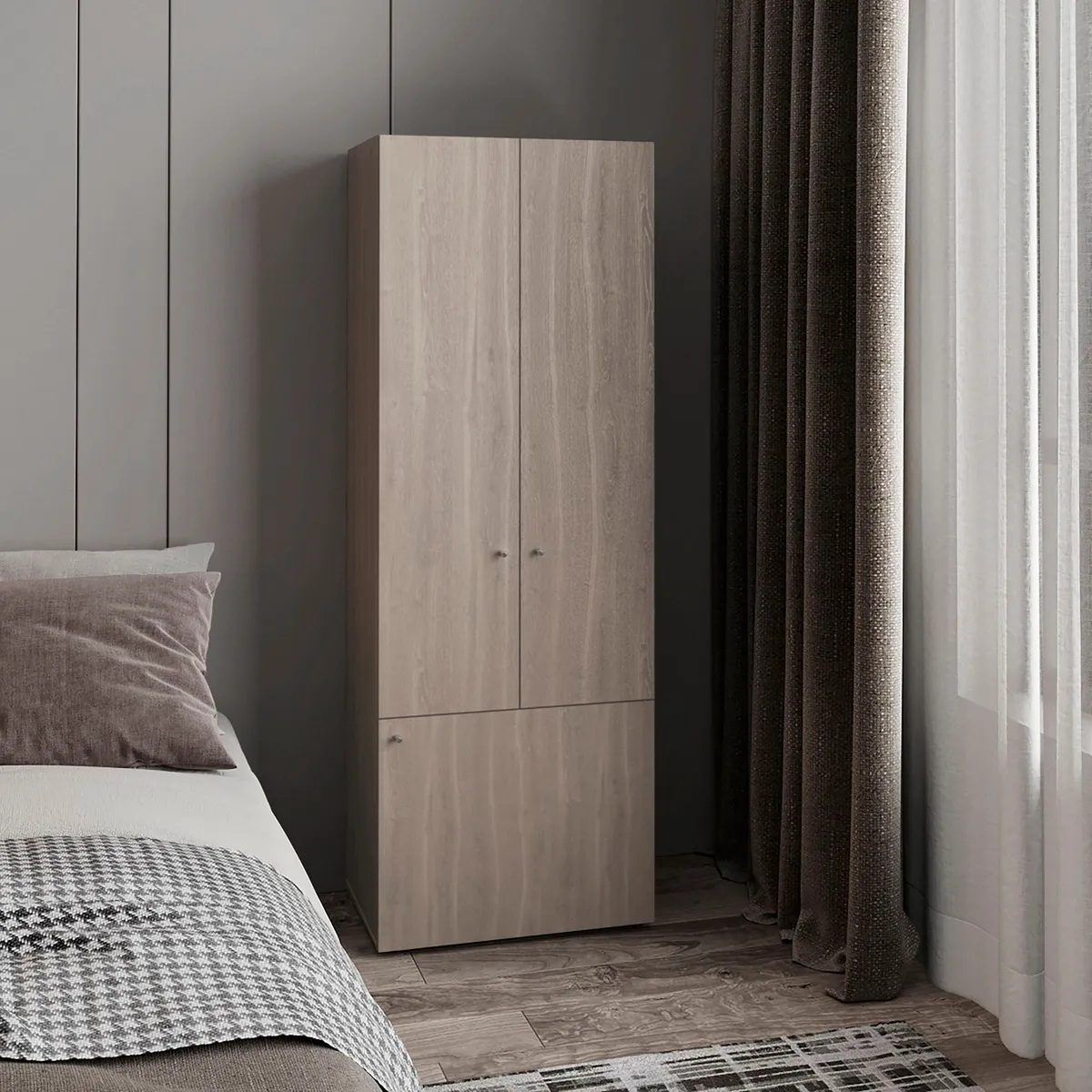 TUHOME - Ropero 3 Puertas Tu Home