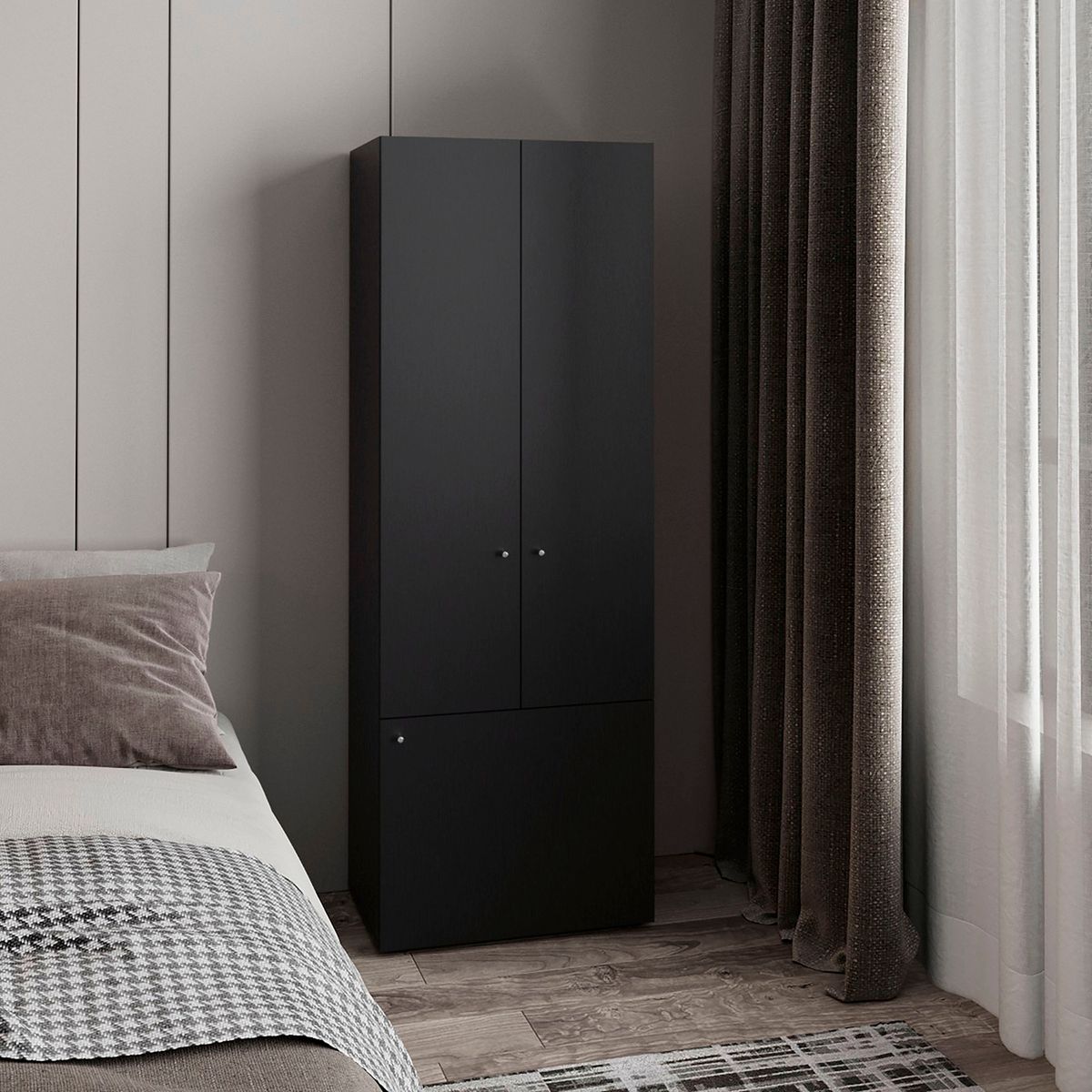 TUHOME - Ropero 3 Puertas Tuhome Bardol