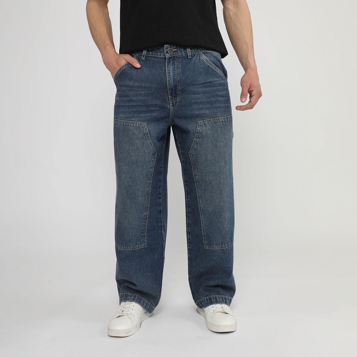 ECKO - Jean 100% Algodón Loose Fit Hombre Ecko
