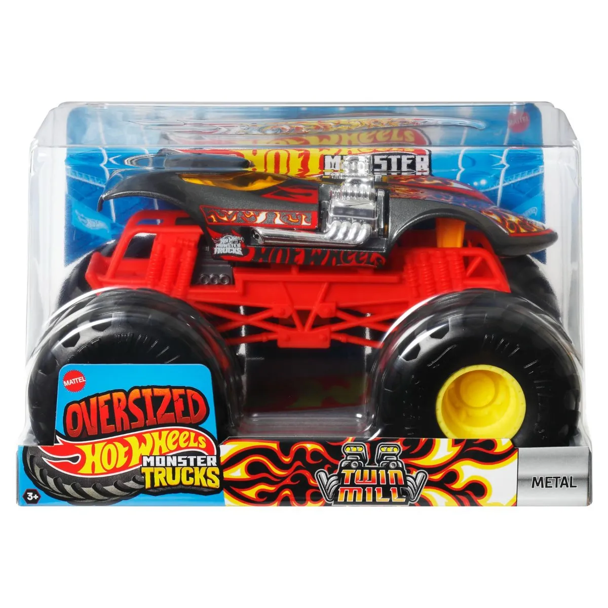 HOT WHEELS - Vehículo Hot Wheels Monster Truck Escala 1:24 Aleatorio