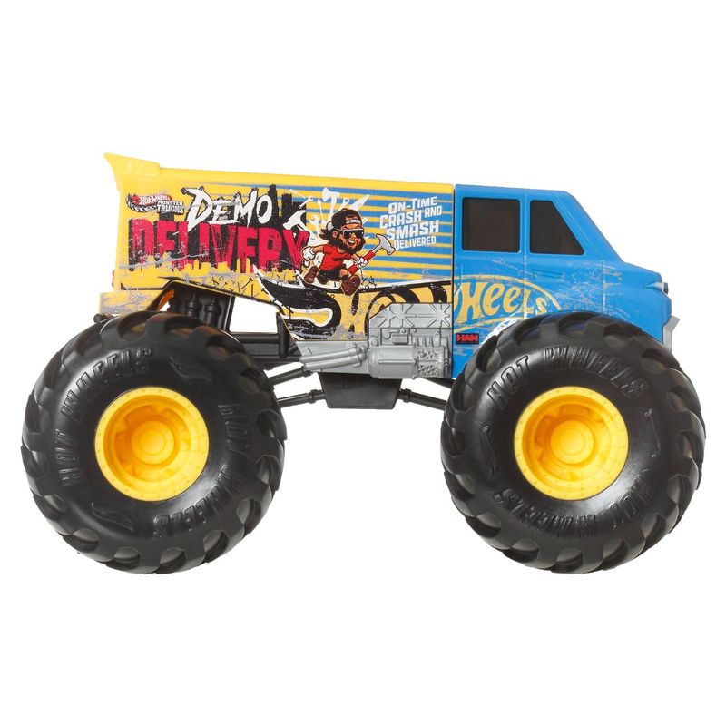 HOT WHEELS - Vehículo Hot Wheels Monster Truck Escala 1:24 Aleatorio