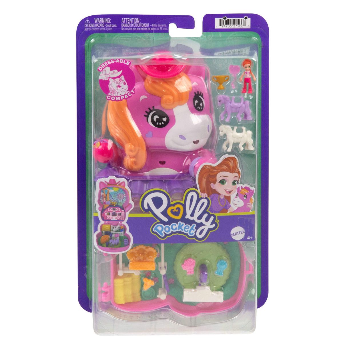 POLLY POCKET - Set de Juego Mundo de Compactos de Polly Pocket