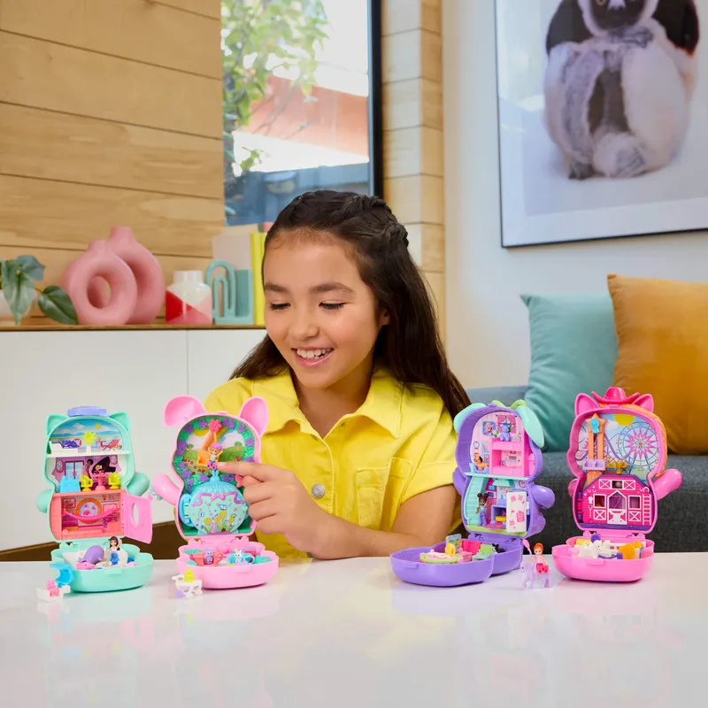 POLLY POCKET - Set de Juego Mundo de Compactos de Polly Pocket