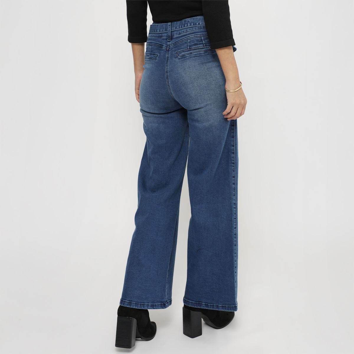 VRP BY VIVIANA RIVAS PLATA - Jean Palazzo Tiro Alto Mujer Vrp By Viviana Rivas Plata