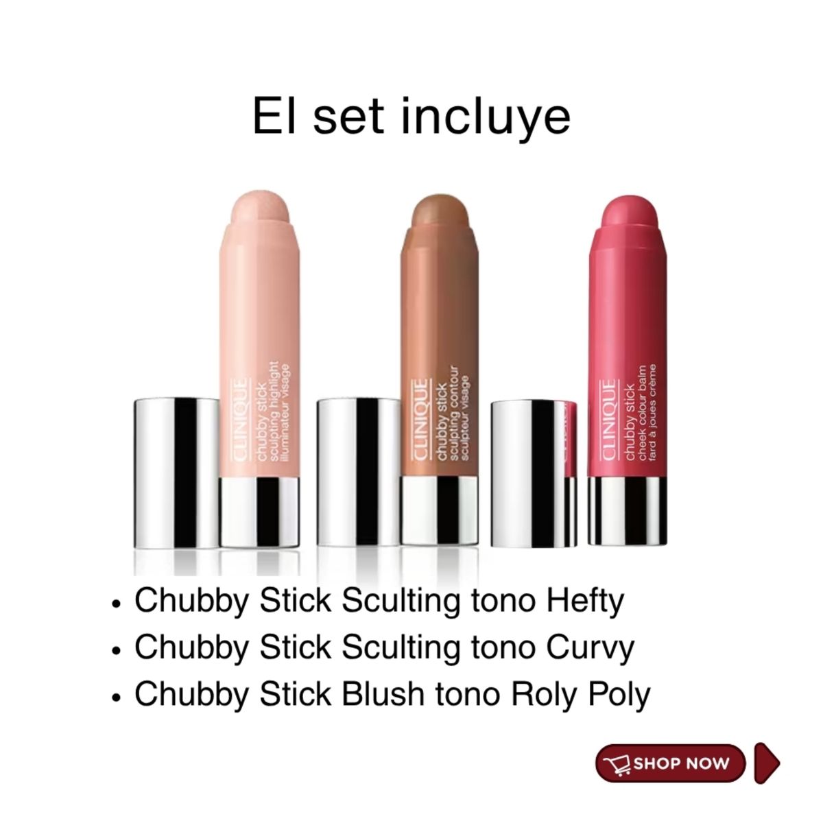 CLINIQUE - Trio Chubbys