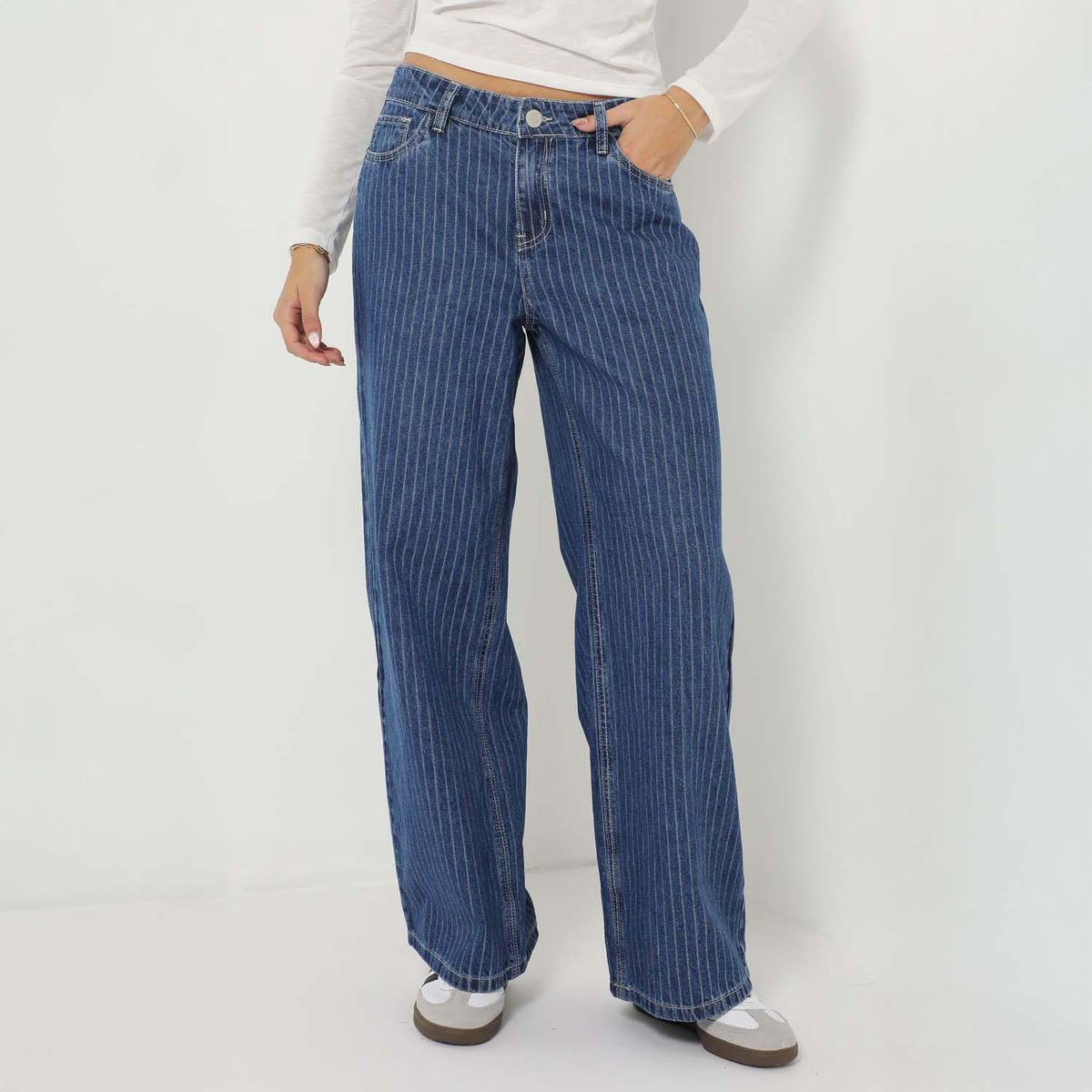 SYBILLA - Jean Baggy Low Rise Mujer Sybilla