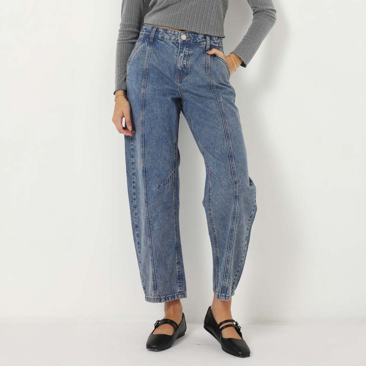 SYBILLA - Jean Balloon Mujer Sybilla