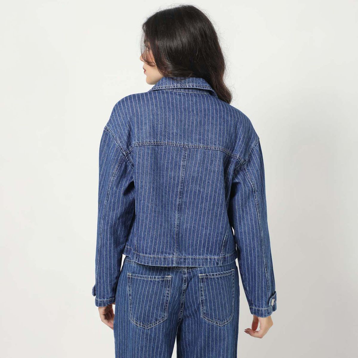 SYBILLA - Casaca Denim Mujer Sybilla