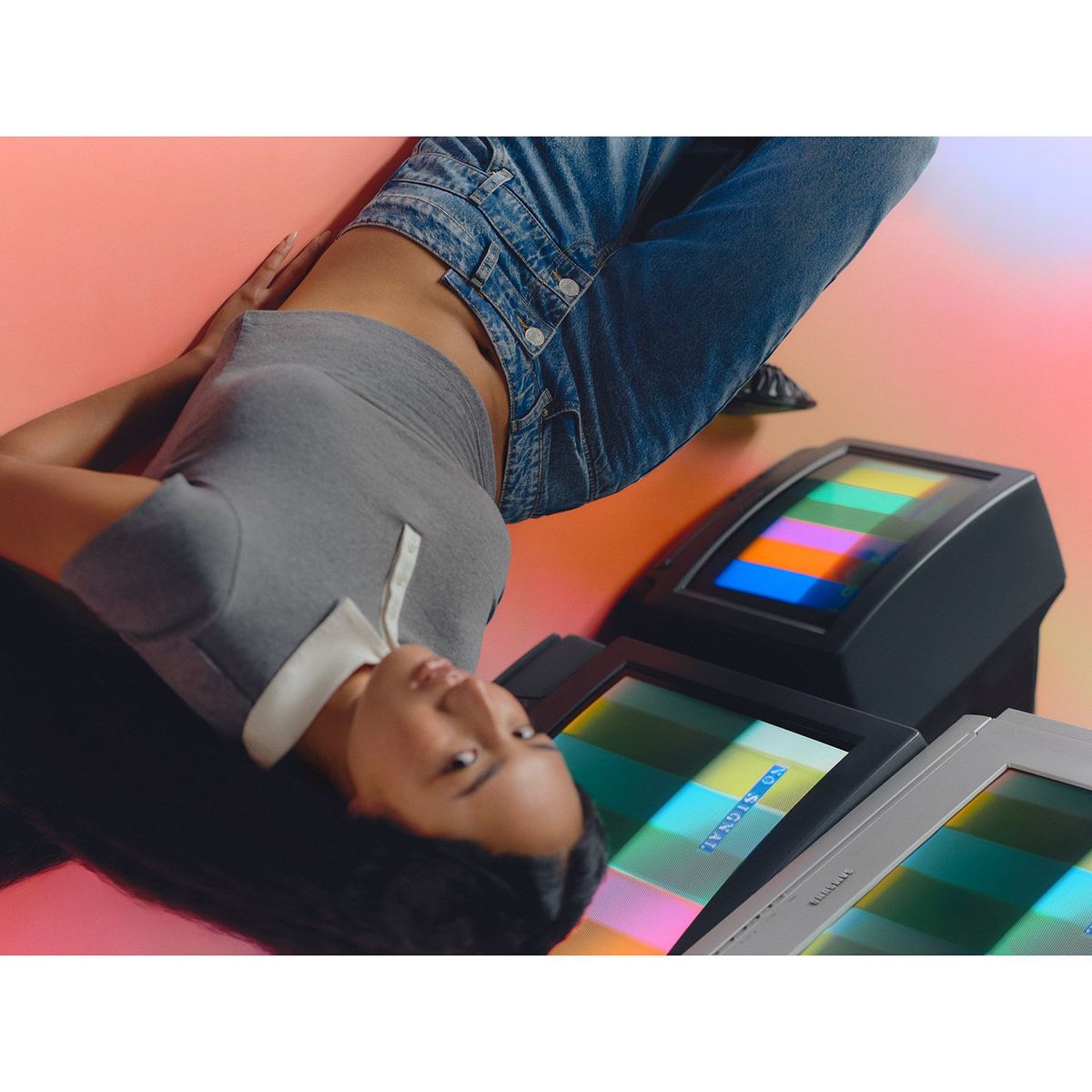 DENIMLAB - Jean Wide Leg Pretina Doble Cruzada