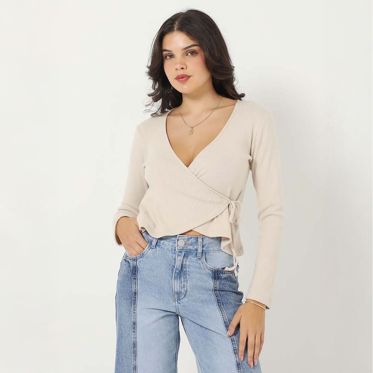 SYBILLA - Cardigan Casual Mujer Sybilla