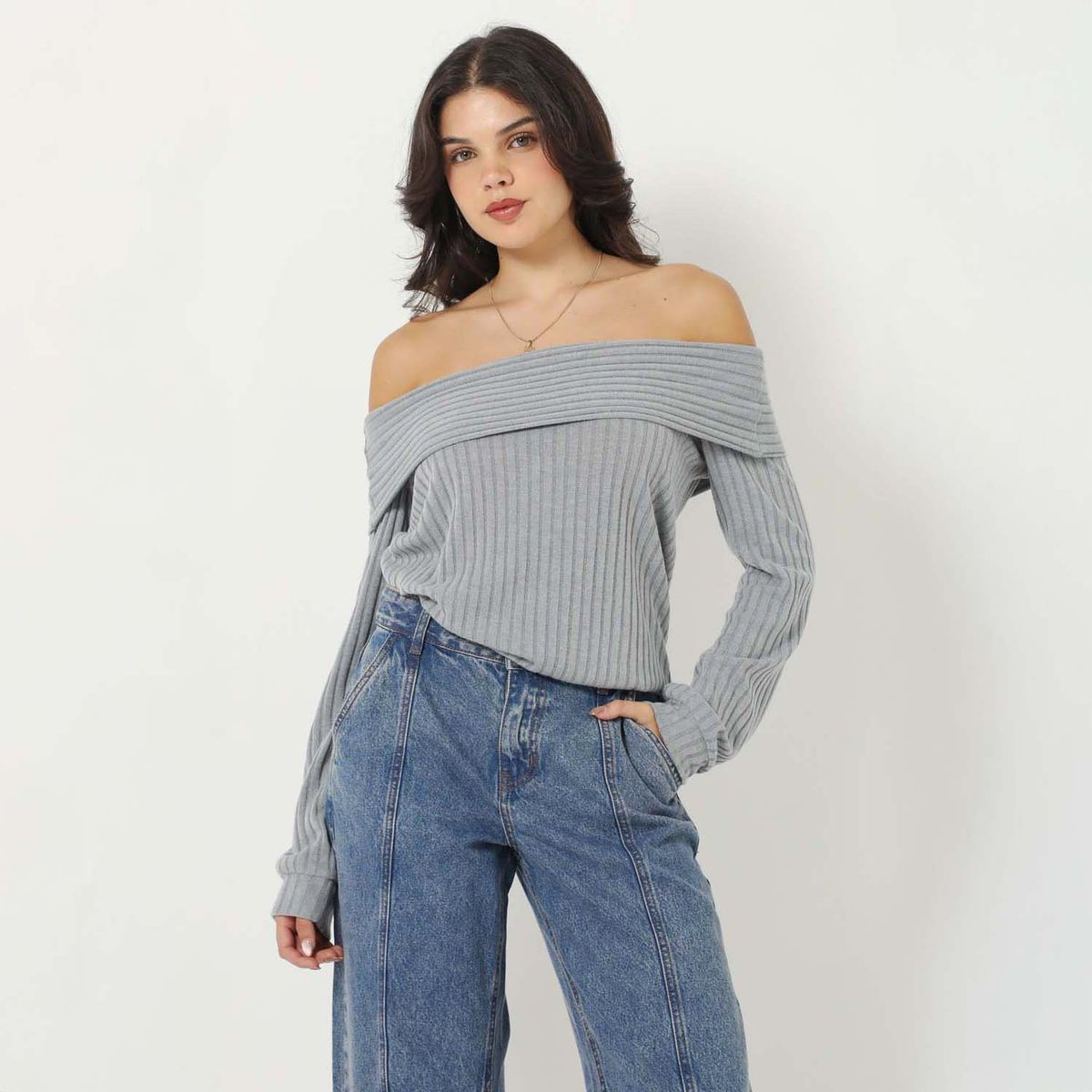 SYBILLA - Chompa Casual Mujer Sybilla