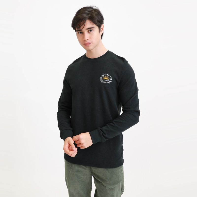 HUNTINGTON - Polo Manga Larga Huntington