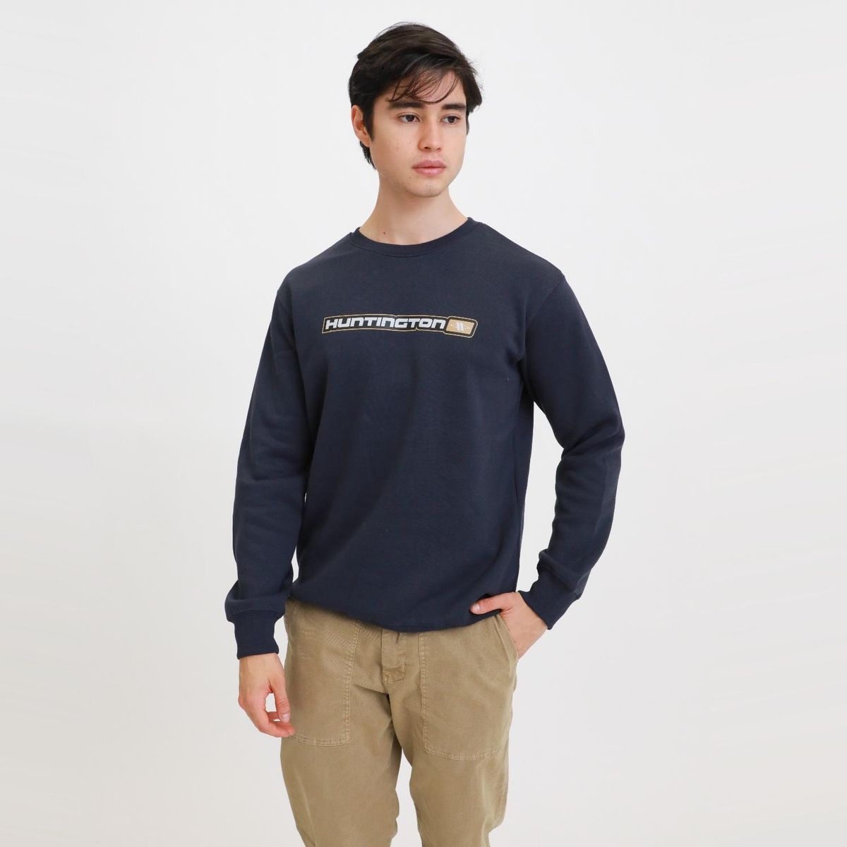 HUNTINGTON - Polera Algodón Casual Hombre Huntington