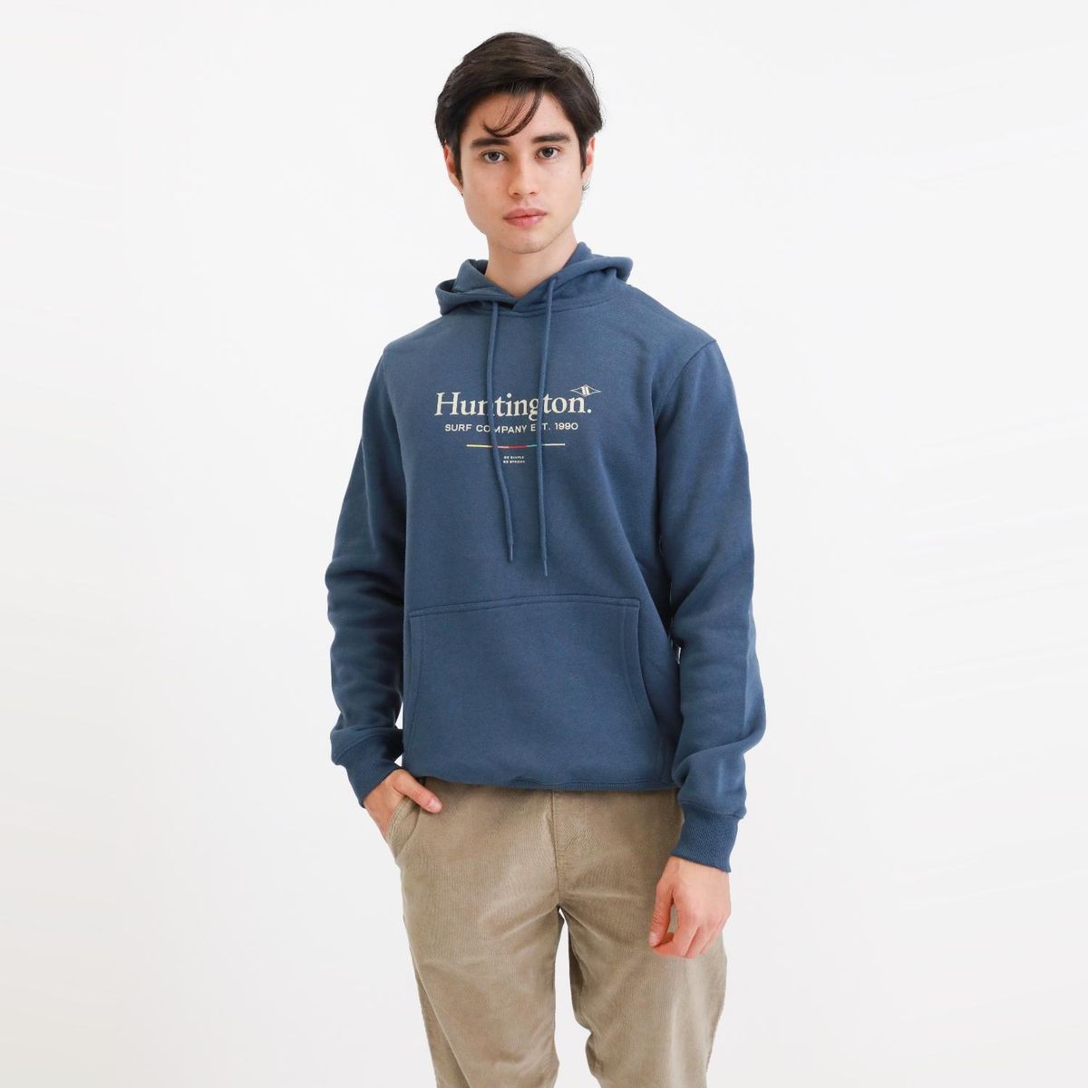 HUNTINGTON - Polera Algodón Casual Hombre Huntington