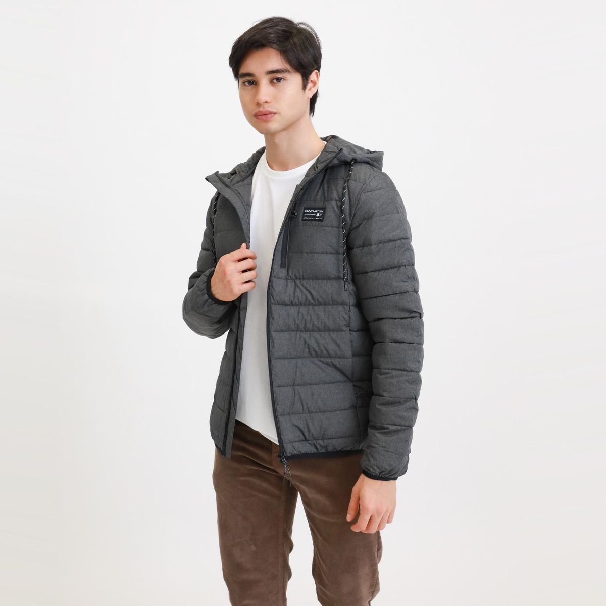 HUNTINGTON - Casaca Casual Regular Fit Hombre Huntington 